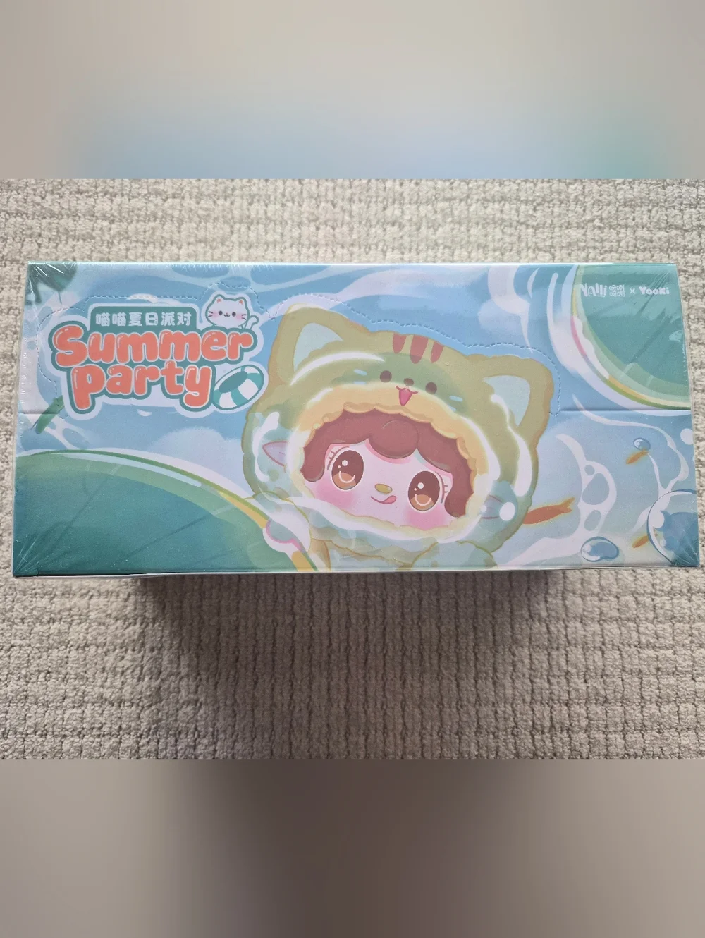FULL CASE Of 6 Yookie Summer Party Plush Blind Boxes